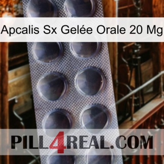 Apcalis Sx Gelée Orale 20 Mg 30